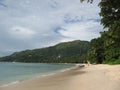 Beau Vallon beach, Seychelles Royalty Free Stock Photo