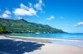 Beau Vallon Beach, Island Mahe, Republic of Seychelles, Africa Royalty Free Stock Photo