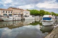 Beaucaire Canal Rhone Sete France