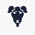 Beauceron dog transparent icon. Beauceron dog symbol design from