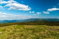 Beaufiul view from Keprnik hill in Jeseniky mountains in Czech republic Royalty Free Stock Photo