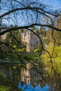 Beaufort castle ruins in Luxembourg Royalty Free Stock Photo