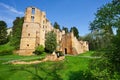 Beaufort castle tower ruins