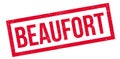 Beaufort rubber stamp