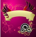 A beauitful musical banner vector design Royalty Free Stock Photo