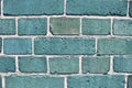 Beauitful old and weathered blue brick walls with cracks fround all over europe