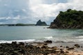 Meio Beach on Fernando de Nornonha, Brazil Royalty Free Stock Photo