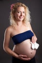 Beauitiful pregnant woman