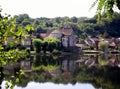 Beaulieu-sur-Dordogne views of the abbey church Saint-Pierre (France)