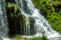 Beaumes-les-Messieurs tuffs waterfall. Arbois, Jura - France