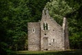 Chapel ruins in the park of Beauregard castle, Loire Valley, France