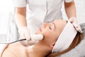 Iontophoresis. Aesthetic medicine treatment