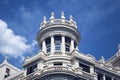 Beautifu traditional european architecture on the streets of the famous capital of Spain - Madrid