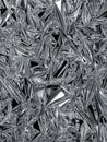 Beautiful abstract aluminum foil background