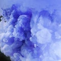 Beautiful abstract background of blue cumulus cloud