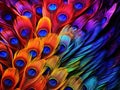 Beautiful abstract background feathers