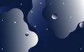 Beautiful abstract background with gradient rainbow blob. fluid. liquid. like lava lamp with white frame. Vector illustration for