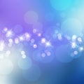 Beautiful abstract background of holiday lights. Royalty Free Stock Photo