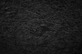 Beautiful abstract background made of pressed wooden sawdust painted black Royalty Free Stock Photo