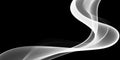 Abstract Black And White Wave Design Royalty Free Stock Photo