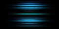 Abstract blue light trails in the dark, motion blur effect Royalty Free Stock Photo