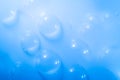 Beautiful abstract close up purple and blue bubbles water background and wallpaper Royalty Free Stock Photo