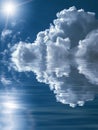 Beautiful abstract cloudscape background Royalty Free Stock Photo
