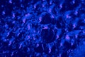 BBeautiful abstract colorful foam pink and blue bubbles on dark black background and soap purple k bubble and detergent Royalty Free Stock Photo