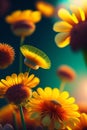 Beautiful abstract dandelions, vibrant, very very detailed, 3d octane render, abstract, insane composition