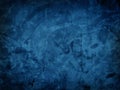 Beautiful Abstract dark blue ocean concrete wall texture background. Polished concrete floor grunge surface Royalty Free Stock Photo