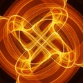 Beautiful Abstract Image of Energy Flow Royalty Free Stock Photo