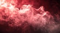 Beautiful abstract light background with puffs of ivory smoke with interesting dramatic backlighting, Ai Generated