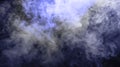 Beautiful abstract light background with puffs of ivory smoke with interesting dramatic backlighting, Ai Generated
