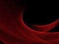 Abstract luminous red and black background