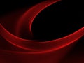 Abstract luminous red and black background