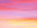 Beautiful abstract nature sunset or sky as background. Abstract pastel soft colorful smooth blurred textured background off focus Royalty Free Stock Photo