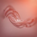 Beautiful abstract pink background. Blurry curved shapes Royalty Free Stock Photo