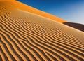 Beautiful abstract sand dunes texturen as background.