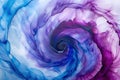 Beautiful abstract spiral art. Generative AI Royalty Free Stock Photo