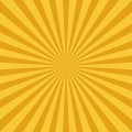 Beautiful abstract starburst yellow background