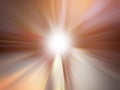 Abstract Sunbeams: Orange summer rays background Royalty Free Stock Photo