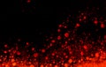 Beautiful abstract texture color black orange and lava red wall background on the darkness stone pattern colorful fire backgrounds Royalty Free Stock Photo