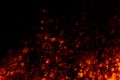 Beautiful abstract texture color black orange and lava red wall background on the darkness stone pattern colorful fire backgrounds Royalty Free Stock Photo