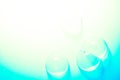 Beautiful abstract texture color white and blue bubbles background and wallpaperc Royalty Free Stock Photo