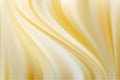 A beautiful abstract yellow backdrop with curved gradient waves