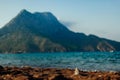 Beautiful Adrasan sea and mountain view, Turkey