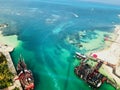 Cancun, Quintana Roo Mexico Landscape from the Xcaret Tower