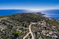 Beautiful aerial photo of Razanj in Dalmatia, Croatia Royalty Free Stock Photo