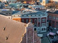 Beautiful aerial Riga view from above.