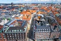 Aerial view of Copenhagen